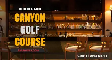 Tipping Etiquette at Shady Canyon Golf Course: What You Need to Know