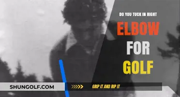 Mastering the Golf Swing: Should You Tuck Your Right Elbow?