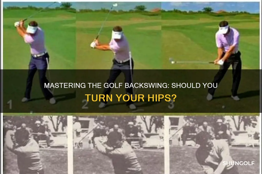 do you turn your hips on a golf backswing