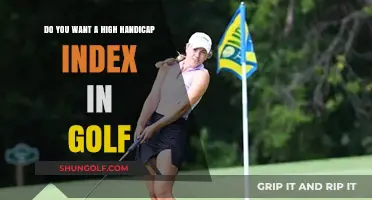 High Handicap Index in Golf: Advantage or Misconception?