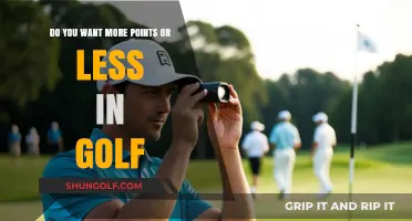 More Points or Less: Mastering the Golf Scoring Dilemma