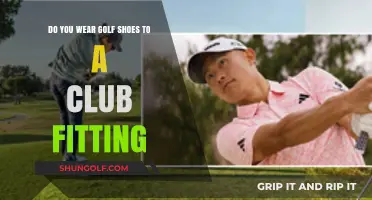 Should You Wear Golf Shoes to a Club Fitting? Expert Tips