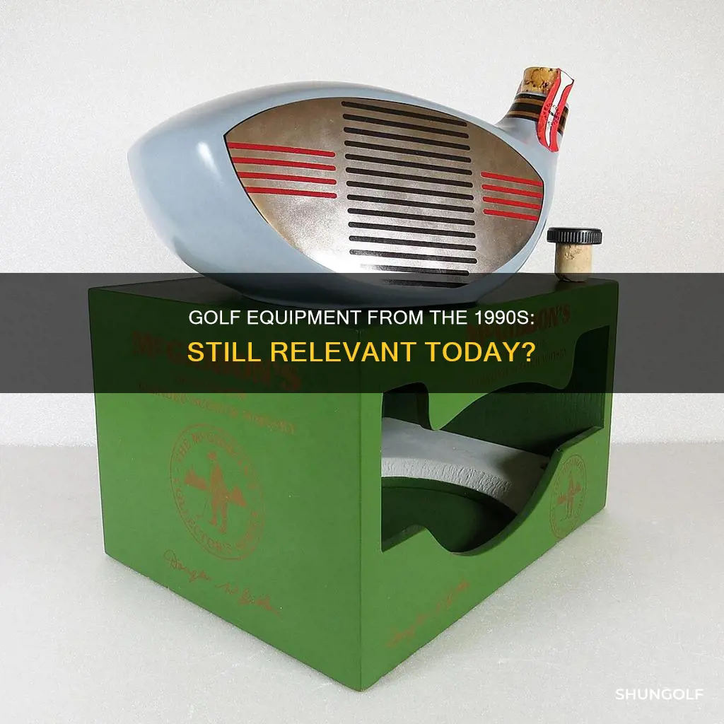 does 1990s golf equipment matter