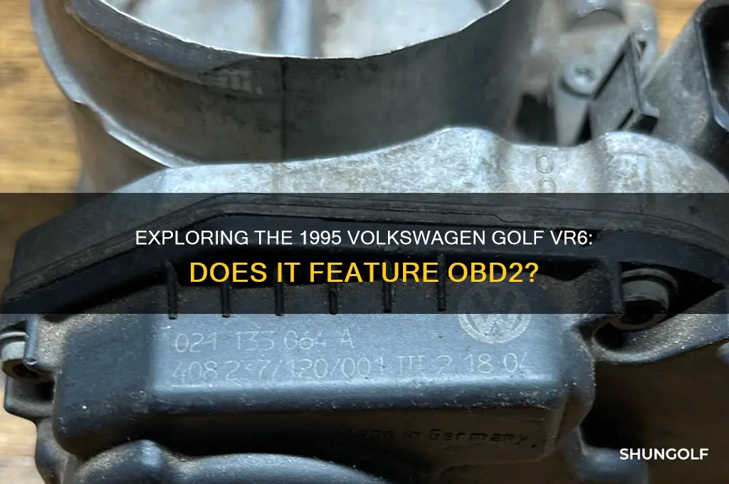 does 1995 volkswagen golf vr6 have od2