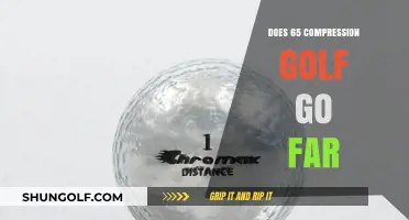 Golf Ball Compression: How Far Will 65 Go?
