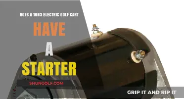 Exploring 1993 Electric Golf Cart: Does It Feature a Starter?
