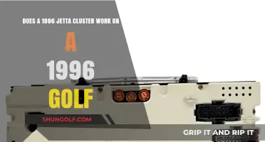 Will a 1996 Jetta Cluster Fit and Function in a 1996 Golf?