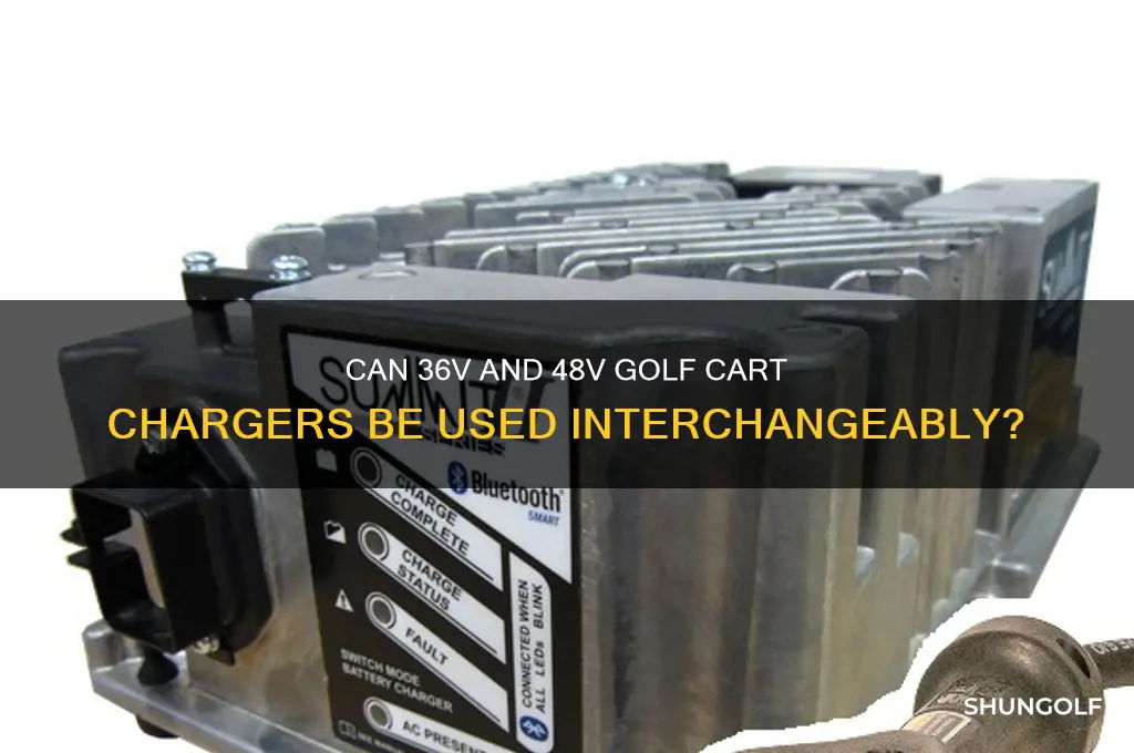 does a 36volt and 48volt golf cart use same charger