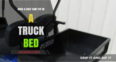 Can a Golf Cart Fit in a Standard Truck Bed?