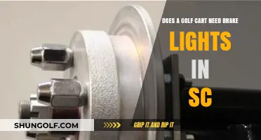 SC Golf Cart Brake Lights: Are They Legally Required?