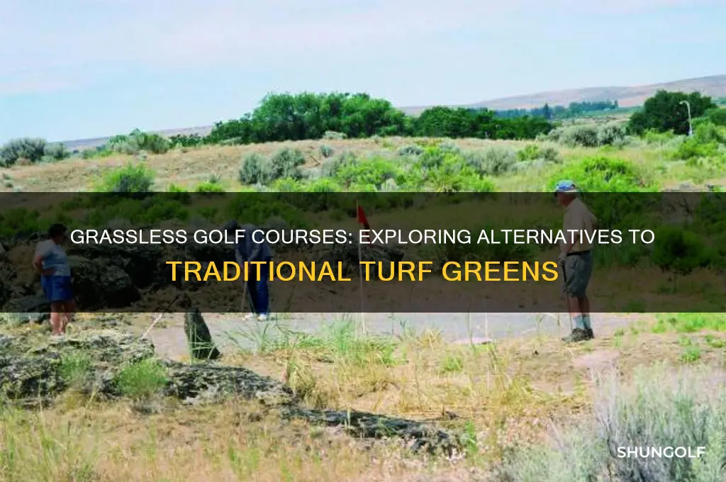does a golf course have to have grass