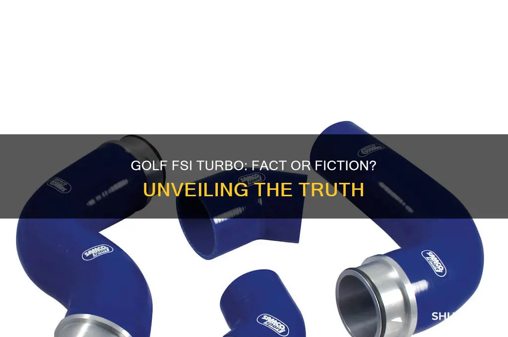 does a golf fsi have a turbo