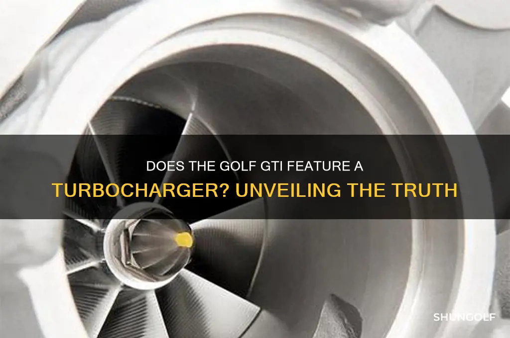 does a golf gti have a turbo