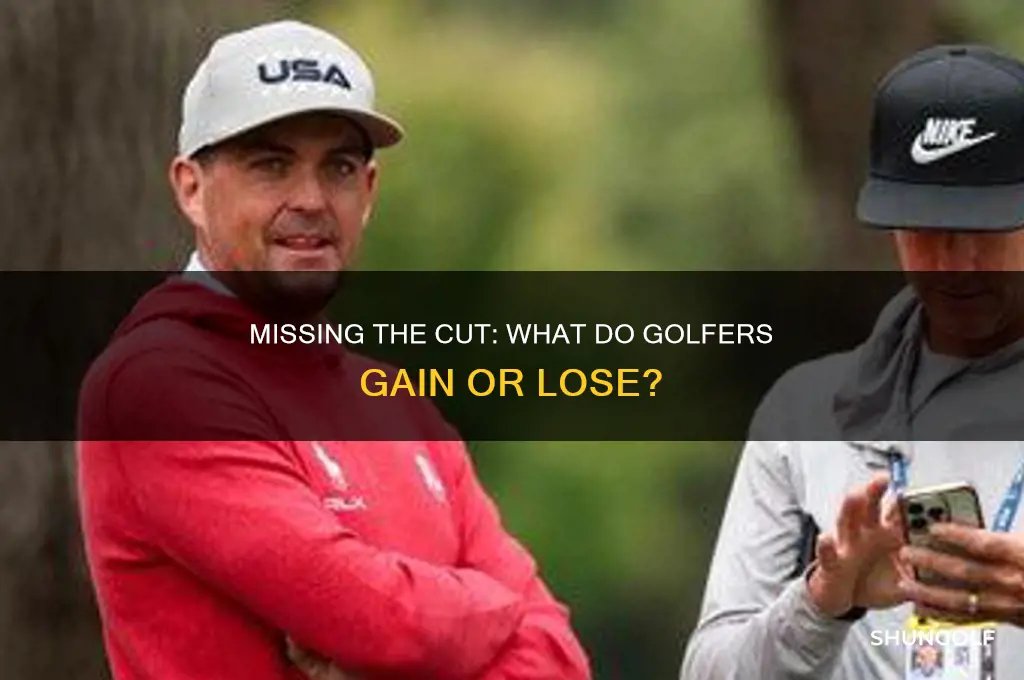 does a golfer win anything if they miss the cut