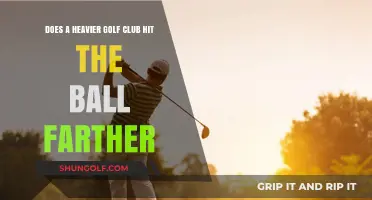 Heavier Golf Clubs: Do They Really Increase Ball Distance?
