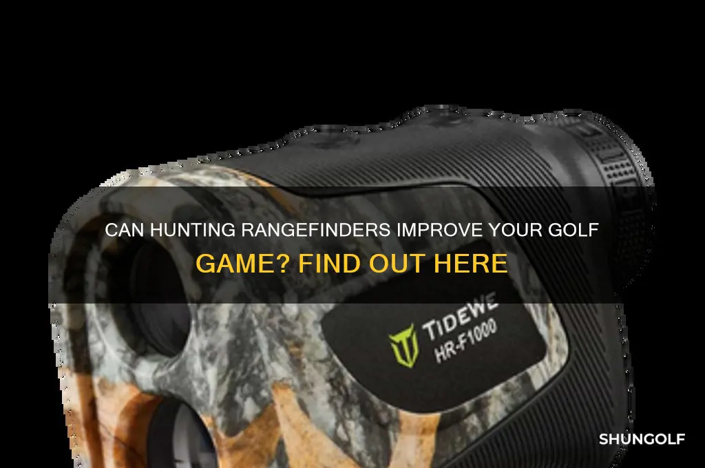 does a hunting rangefinder work for golf