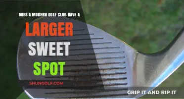 Modern Golf Clubs: Bigger Sweet Spots for Better Performance?