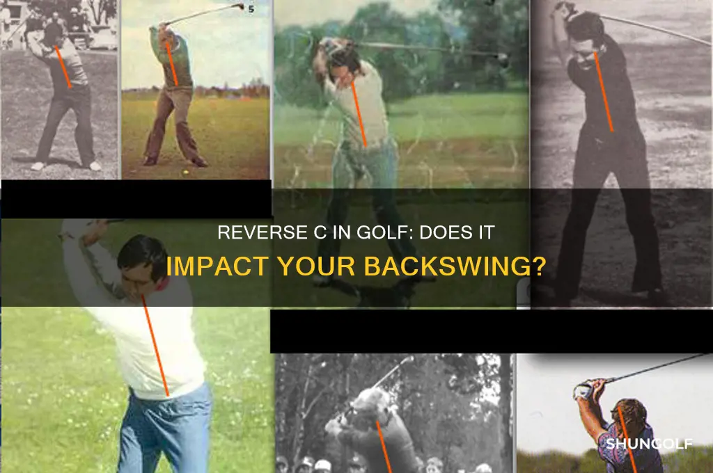 does a reverse c in golf cause backswing