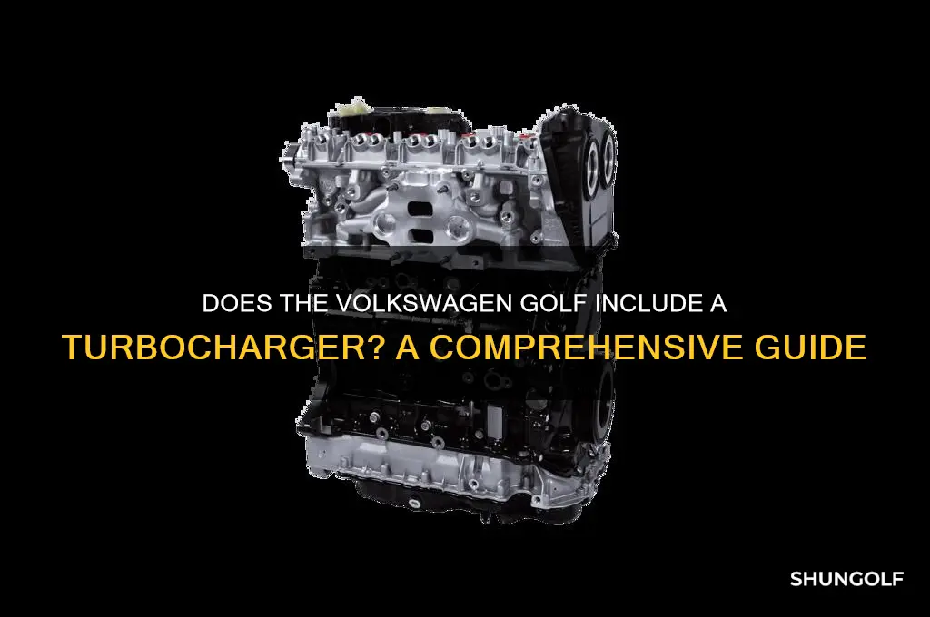 does a volkwagen golf come with a turbo