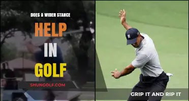 Wider Golf Stance: Enhancing Stability, Power, and Swing Consistency?