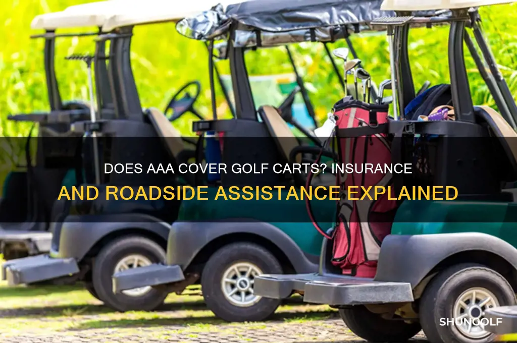 does aaa cover golf carts