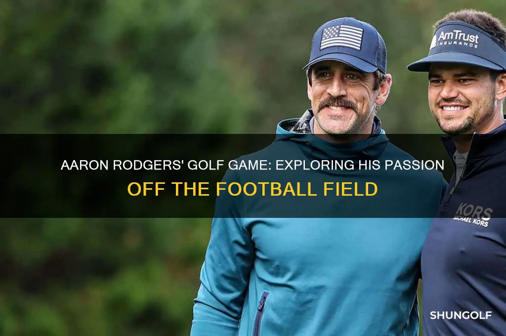 does aaron rodgers play golf