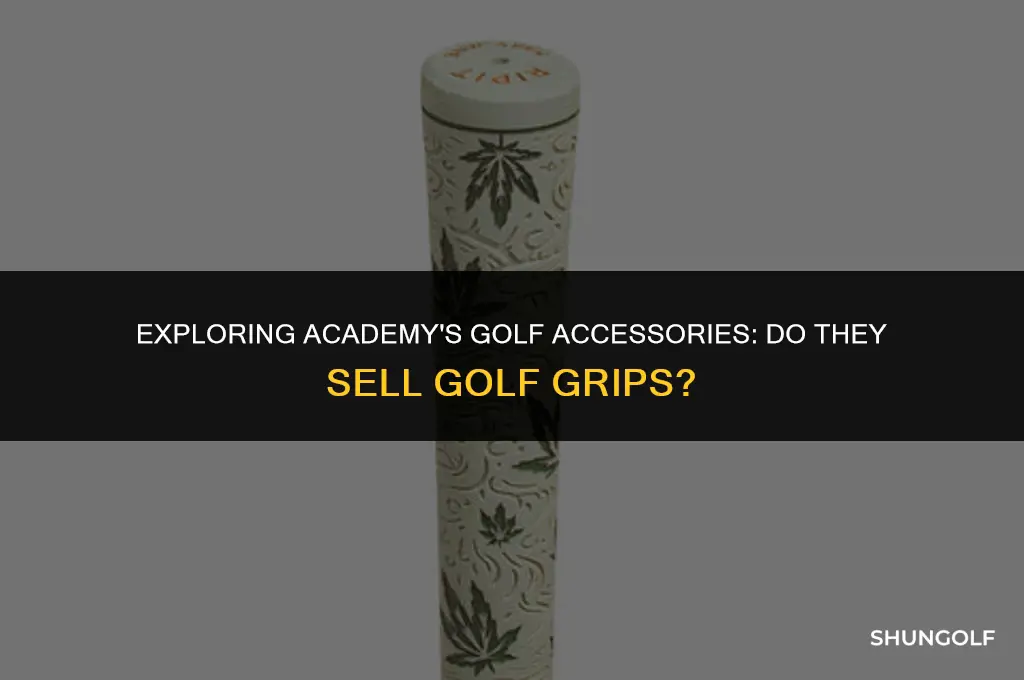 does academy sell golf grips