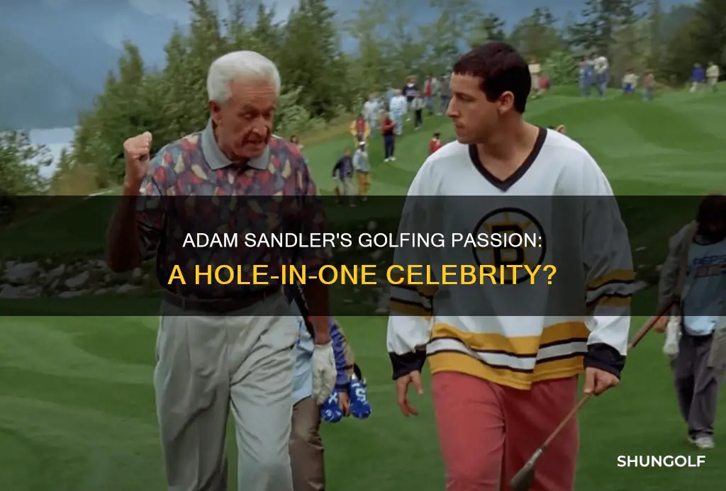 does adam sandler golf