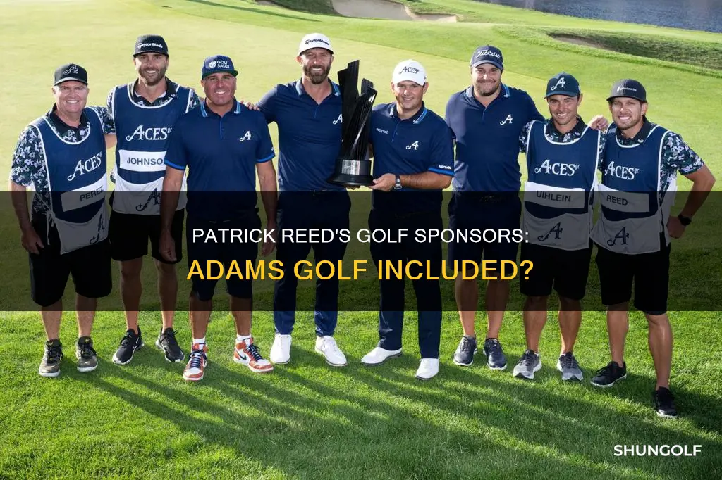 does adams golf sponsor patrick reed