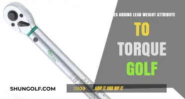 Does Adding Lead Weight Enhance Torque in Golf Clubs?