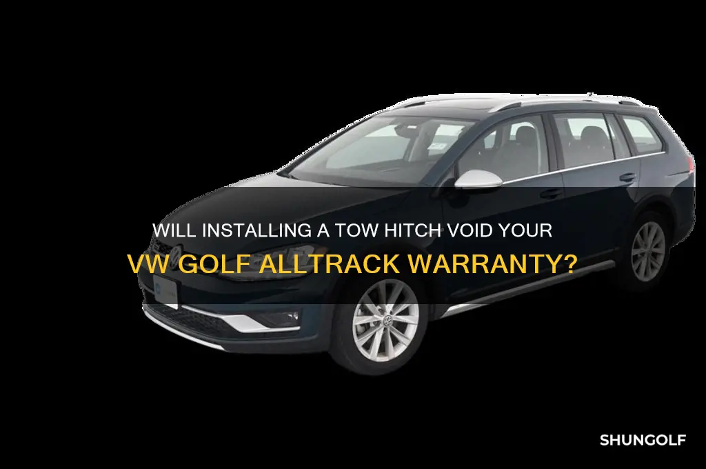 does adding tow hitch to volkswagen golf alltrack void warranty