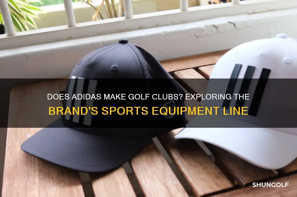 does adidas make golf clubs