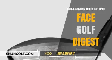 Adjusting Driver Loft: Does Opening the Face Impact Golf Performance?