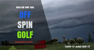 Does Air Time Reduce Spin in Golf Shots? A Comprehensive Analysis