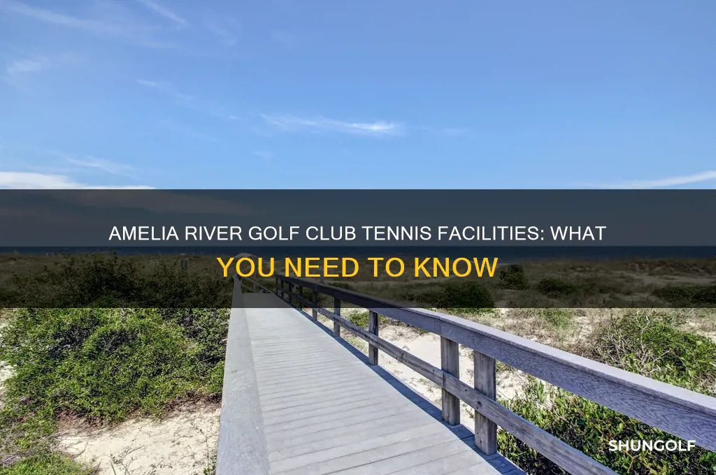 does amelia river golf club have tennis