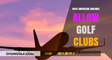 Can You Bring Golf Clubs on American Airlines? A Guide
