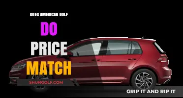 American Golf: Price Matching Promise