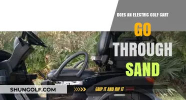 Can Electric Golf Carts Navigate Sand Traps Effectively?