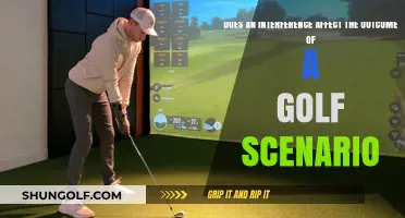 Interference Impact: How External Factors Alter Golf Scenario Outcomes