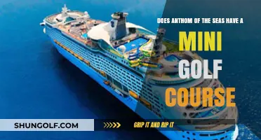 Does Anthem of the Seas Feature a Mini Golf Course?