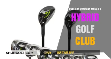 Exploring the Rarity: Do Golf Brands Offer an 8-Hybrid Club?