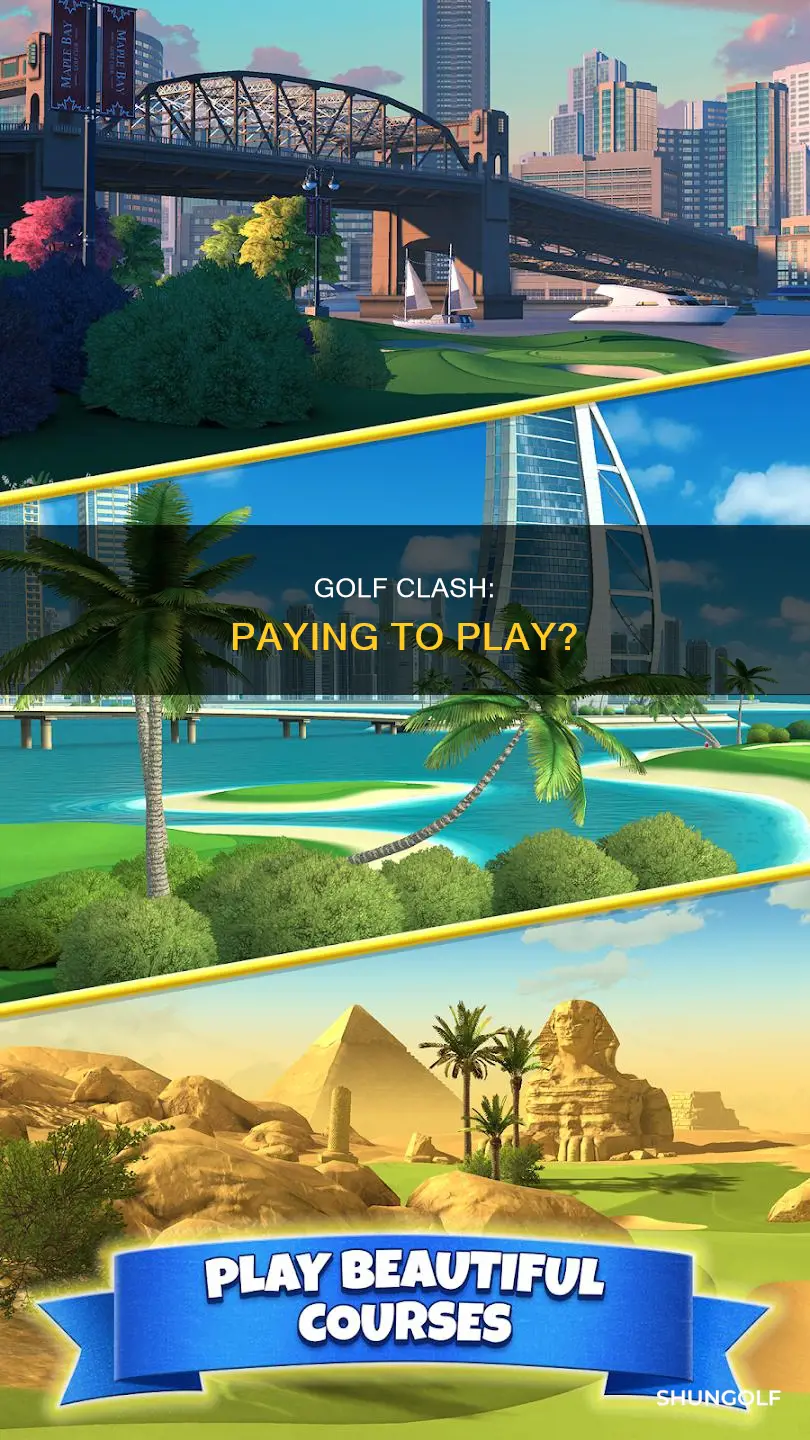does anybody pay money golf clash