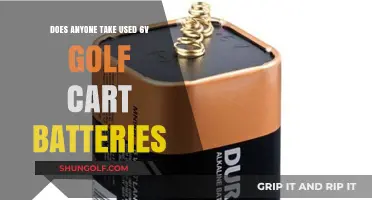 Recycling Old 6V Golf Cart Batteries: Who Accepts Used Ones?