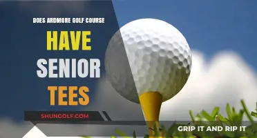 Ardmore Golf Course Senior Tees: Availability and Accessibility Explained