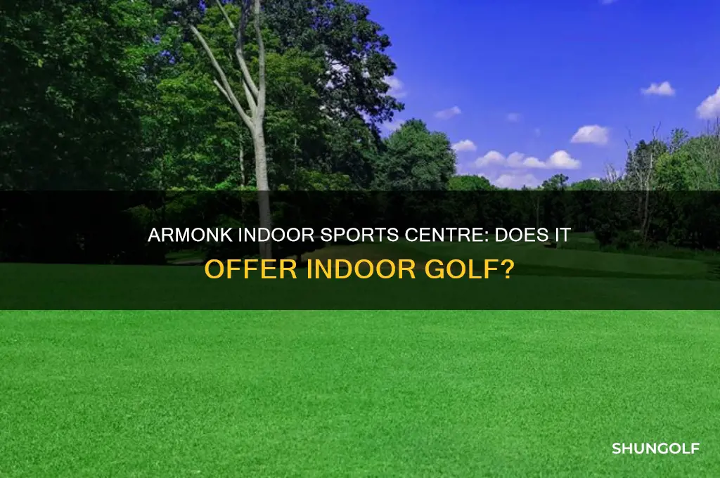 does armonk indoor sprts centre have indoor golf
