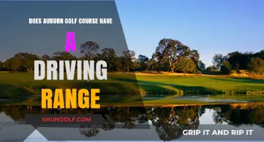 Does Auburn Golf Course Offer a Driving Range? Find Out Here