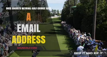 Does Augusta National Golf Course Have an Email Address?