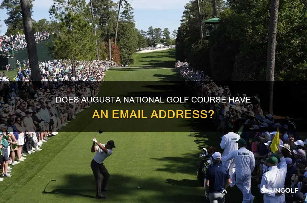 does augusta national golf course have a email address