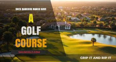 Exploring Babcock Ranch: Golf Course Availability and Community Amenities
