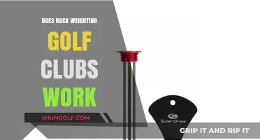 Does Back Weighting Golf Clubs Improve Your Game? A Deep Dive
